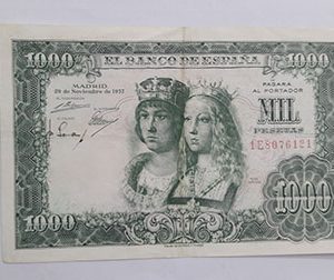 A very beautiful and rare foreign banknote of Spain bbbhjh