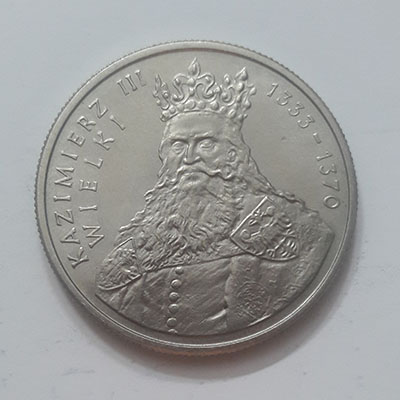 Extremely beautiful and valuable foreign commemorative collectible coin of Poland tttu