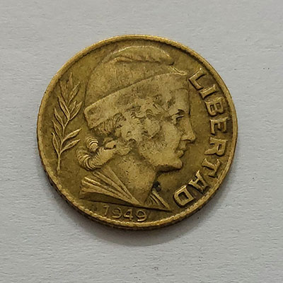 Foreign coin of Argentina in 1948 rrre