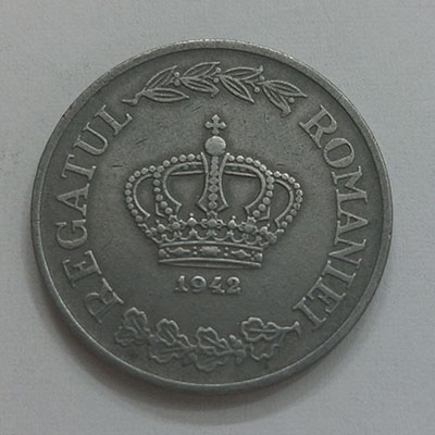 Foreign coin of Romani country in 1943 tyt