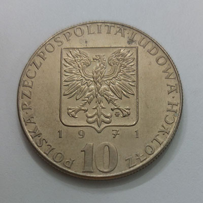 Commemorative coin of the beautiful design of Poland, rare and valuable (special price)
