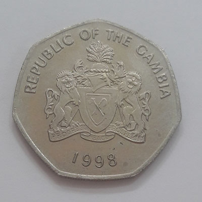 Gambia rare beautiful design commemorative coin trrt