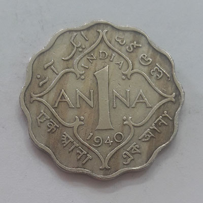 The collection coin of King George VI of India in 1940 yyy5