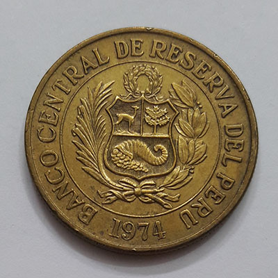 A very beautiful collection coin of Peru 554