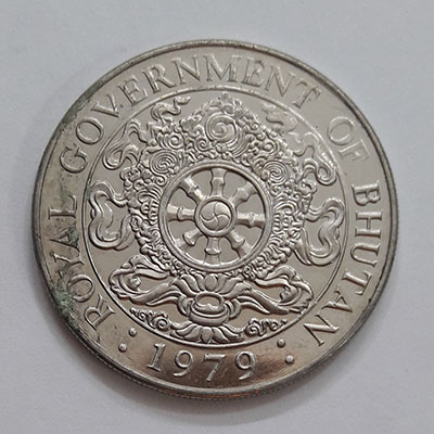 Very rare foreign coin of Bhutan ryr