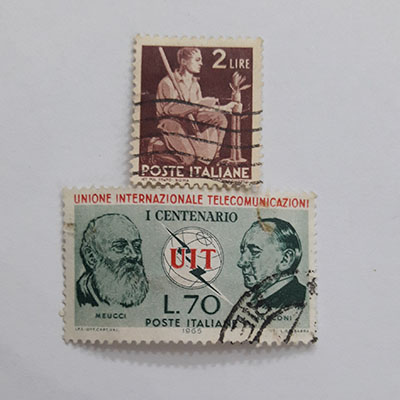 Old foreign stamp