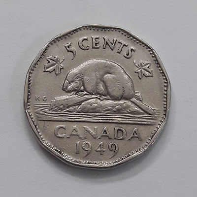Foreign coin of Canada, the British colony of King George VI