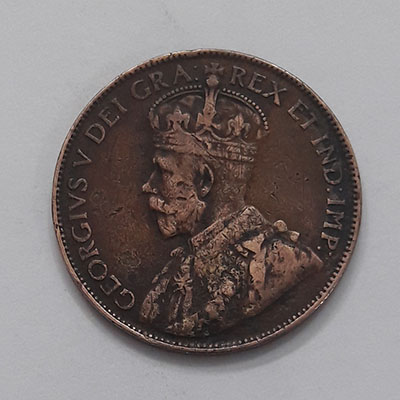 Special and unrepeatable coin of Newfoundland, King George V, 1929, exceptional price 46464
