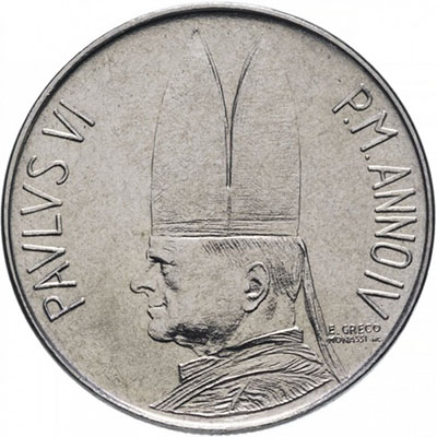 Rare commemorative foreign coin of the Vatican, special price 565
