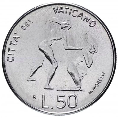 Rare commemorative foreign coin of the Vatican, special price