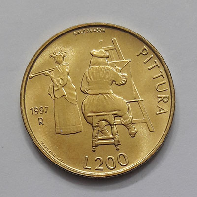 Rare commemorative coin of San Marino, beautiful design, special price jjhh