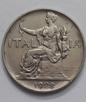 Foreign collectible coin of Italy, beautiful image, special price 656