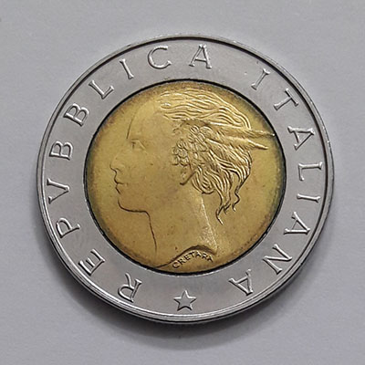 Foreign collectible coin of Italy, beautiful image, special price 6565
