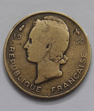 Foreign coin of French colonial West Africa special price 7676