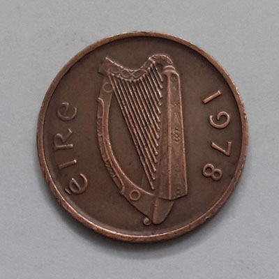 Foreign coin of Ireland, beautiful and rare design, special price 66yo
